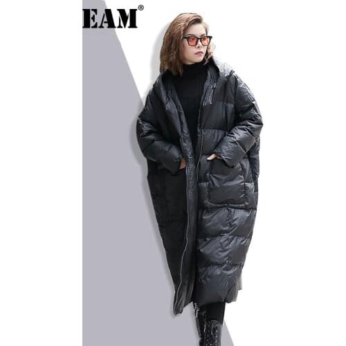 Женские парки с капюшоном EAM China At AliExpress