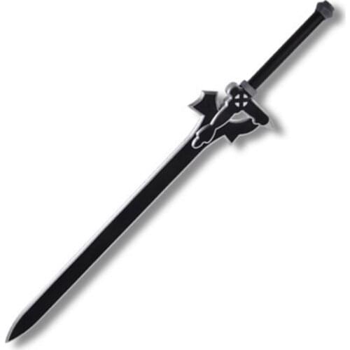 Sword art online SAO Kirito Kazuto Elucidator/Dark Repulser/ black sword cosplay anime pu sword