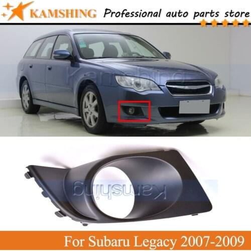 Kamshing Front Bumper Fog light frame cover For Subaru Legacy 2007 2008 2009 Front Fog lamp frameRunning light Foglight frame