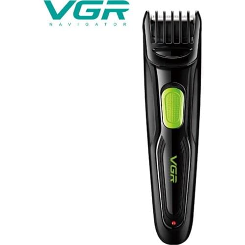 VGR V019 Sportsman Beard Styler Hair Clipper USB Rechargable Body Washable Noise Reduction V-019