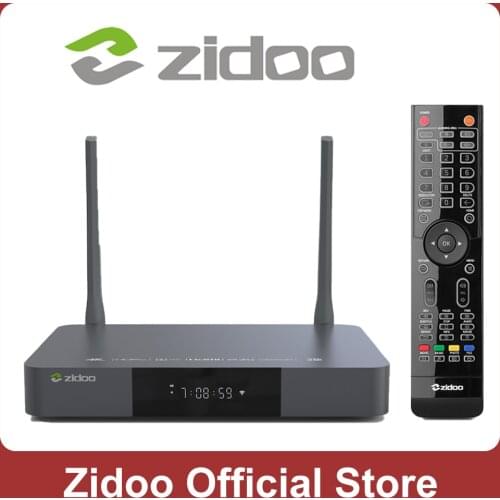 Zidoo Z9X Media Player 4K HDR10+ Android 9.0 Smart TV Box Dolby Vision 2G DDR4 16G eMMC Set Top Box HDR 10Bit