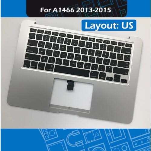Laptop Topcase with US Keyboard 069-9397-23 for Macbook Air 13" A1466 Top case Palmrest Replacement 2013-2015 Year EMC2632/2925