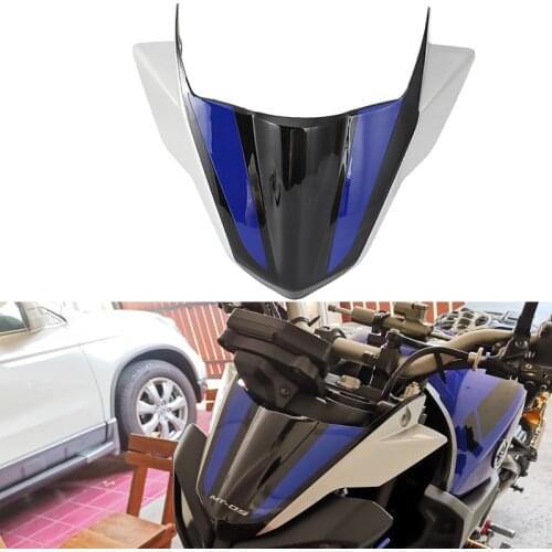 Front Windshield Windscreen Airflow Wind Deflector Nose Cone Fairing Wheel for Yamaha MT-09 MT09 FZ09 2017 2018 2019 2020