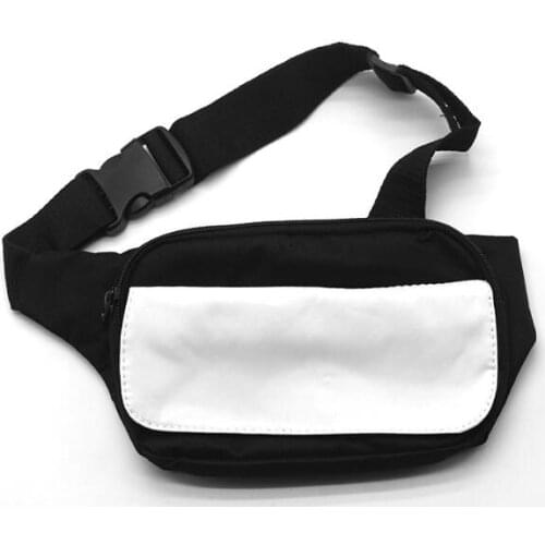 Sublimation Blank DIY Hot printing thermal transfer Canvas Waist Bag