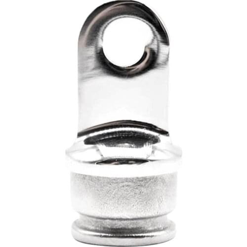 Stainless Steel Marine Boat Bimini Top Fitting Internal Tube Eye End Cap
