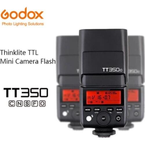 Godox Mini Camera Flash TT350C TT350N TT350S TT350F TT350O TT350P Camera Flash TTL HSS for Canon Nikon Sony Fuji Olympus Pentax