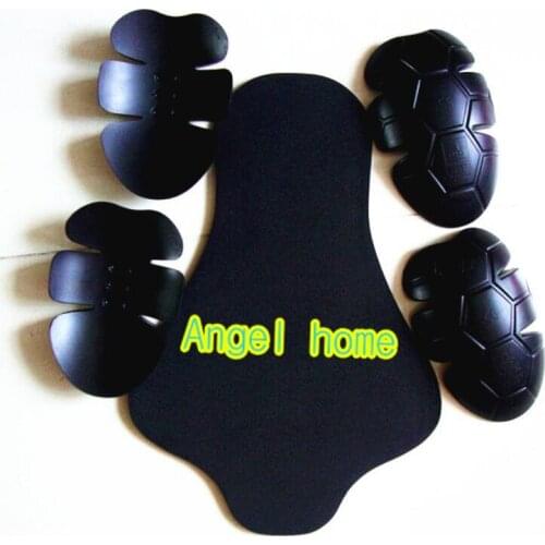 High quality Automobile race motorcycle clothing 5 pcs Motorcycle jacket soft armor protector thick original black one