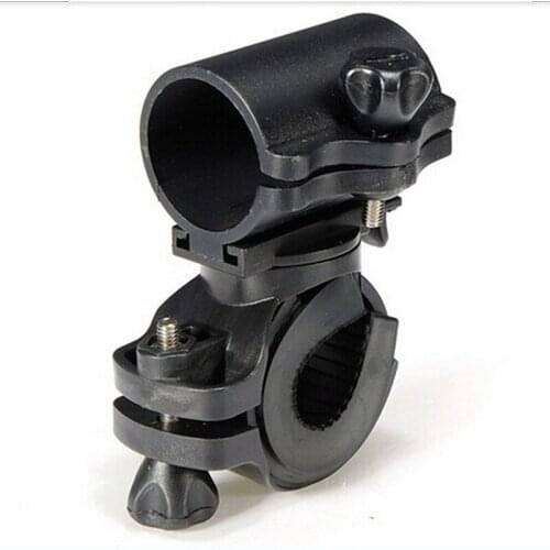 1PC LED Torch Bracket Mount Holder Sports Accessories Bicycle Lights Mount Holder 360 Rotation Cycling Bike Flashlight