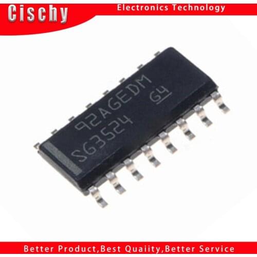 10pcs/lot SG3524DR SG3524 3524 REG CTRLR MULT TOP SOP-16 IC Best quality