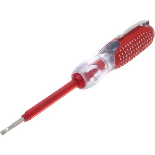 100-500V Voltage Indicator Cross & Slotted Screwdriver Electric Test Pen Durable Insulation Electrician Home Tool