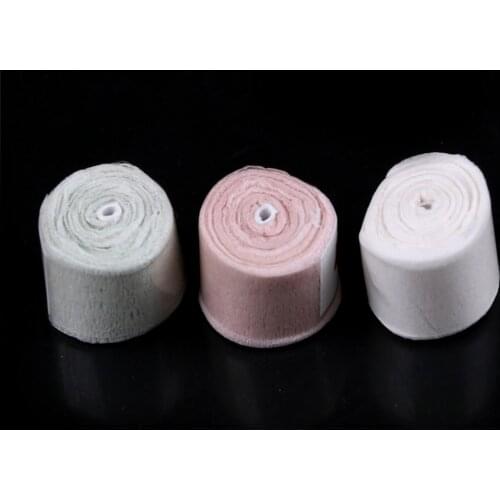 3pcs/ Set Toilet Paper Dollhouse Accessory Toy 1:12 Miniature Toy For Dollhouse Bathroom Accessories Roll of Bathroom Tissue