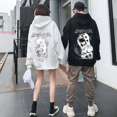 Angels of Death Anime Fashion Long Sleeve Casual Loose Man and Woman Hoodie