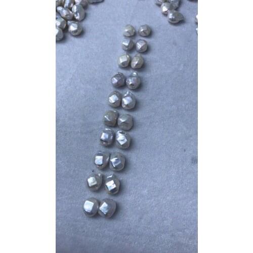 Shinning Keshi Loose Pearl Women DIY Pearl Beads No Hole Strong Luster For Earrings/Pendant Findings Baroque Pearl