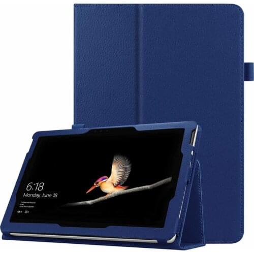 Flip Case Surface Go 10 Slim Light Smart Cover Stand Hard Shell for Microsoft Surface Go 2018 with Built-in Surface Pen Holder