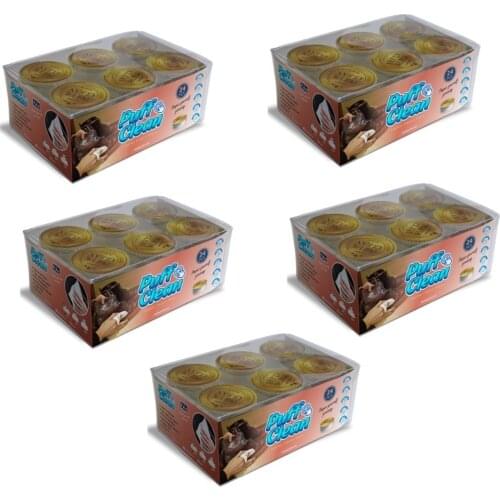 Pufai Puff Clean Leather Shoes Jacket Cleaning Wipes Capsules 120 Cleaning Capsules in 5 Boxes