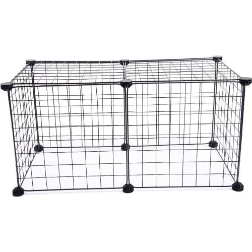 Dog Fence Indoor Cage Teddy Household Isolation Door Pet house DIY Animal Cat Multi-functional Kennel rabbits guinea pig Cage