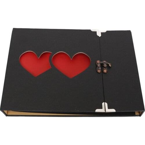 Photos Baby Photo Ablum Scrapbook Birthday Gift Wedding 10inch DIY Photo Album Lovers Paper Crafts Polaroid Albums Sticky XX