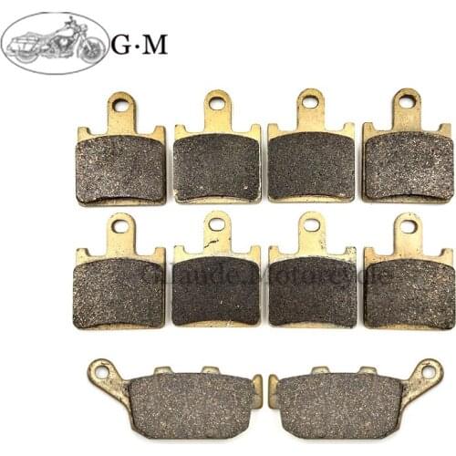 Motorcycle Front / Rear Brake Pads For Kawasaki Z 750 R ZR 750 Non ABS & ABS 2011-2012