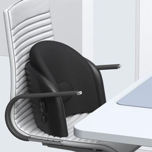 Sofa Orthopedic Cushion Home Decor Office Chair Cushion Portable Electric Massage Chair Cushions Memory Cotton Waist Cushions