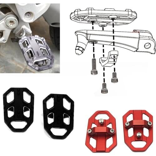For HONDA NC700X NX700S 2012-2014 NC750X NC750S NC750 2014-2018 CB500X CB 500 X 2015-2016 front footpegs Motorcycle foot pegs