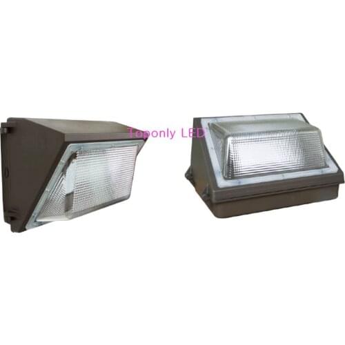 45/70/100W Outdoor Wall Mount Led Wall Pack AC100-240V IK08 External Modern Light 5 Year Warranty 12pcs/lot DHL Free Shipping