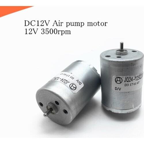 1 piece DC12V 370 Air pump motor DIY gearbox assembly DC micro motor 12V 3500 rpm