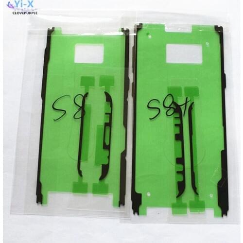 10PCS/Lot Front Frame Screen Adhesive LCD Sticker Glue Tape Pre-Cut Sticker For Samsung Galaxy S8 G950/ S8 Plus S8+ G955