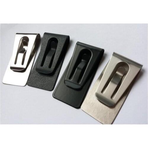 100pcs/lot Money Clip Slim Pocket ID Card Cash Money Clip Clamp Holder Mens Jewelry Accessory Fashion Gift Wholesale