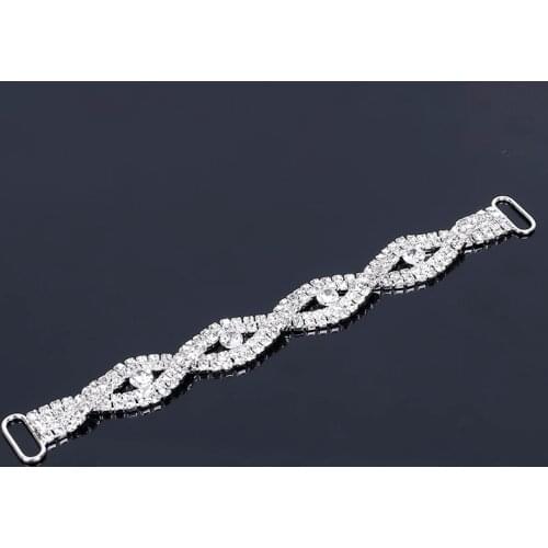 2016New 10pcs Rhinestone Bikini Connectors/ Buckle For Swimming Wear Bikini Decoration and DIY Hair Accessories BN05