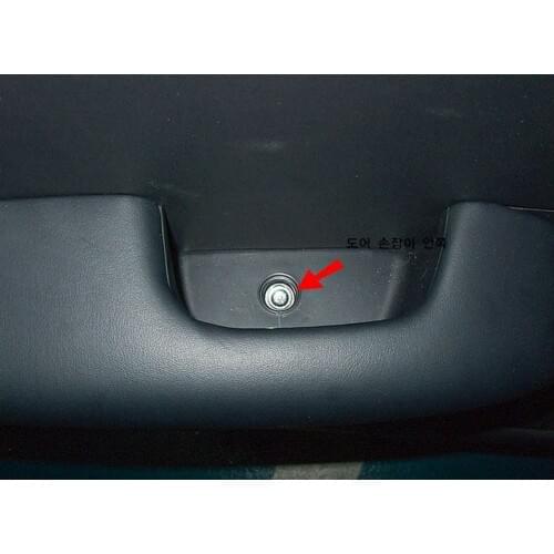 5pcs/lot Black CAP DOOR PULL HANDLE FOR Hyundai IX35 hxh