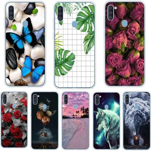 For Samsung Galaxy A11 A 11 Case Phone Case For Silicone TPU Soft Back Cover Phone Bumper on SamsungA11 A 11 Coque