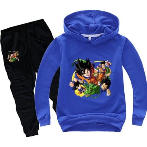 Boys/Girls Childrens Hoodie Set New Childrens 2-15 Years Old Spring and Autumn Hoodie Top + Pants Two-piece Sports Casual Suit
