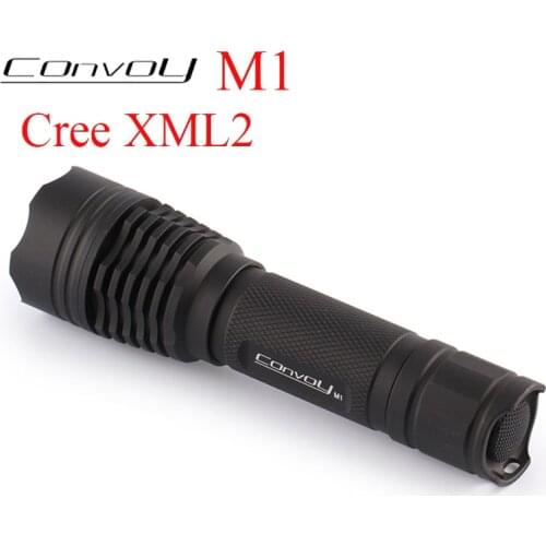 Convoy M1 Cree XML2 U2 T6 Flashlight Linterna LED Lantern 18650 Flashlight Torch Camp Lamp Work Light Outdoor Sports Lighting