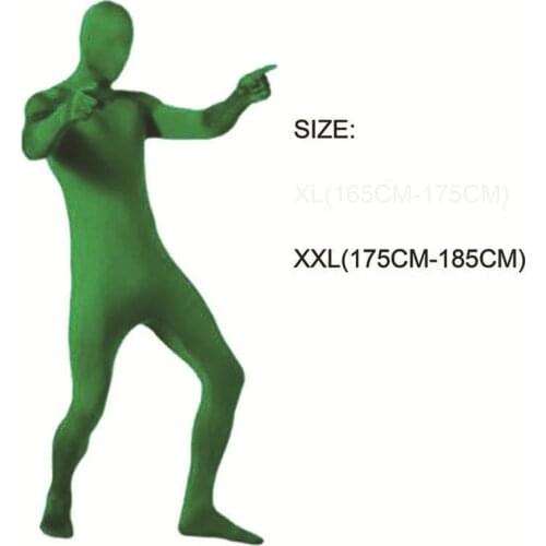 Skin Suit Photo Stretchy Body Green Screen Suit Video Chroma Key Tight Suit Comfortable Invisible Effect Photography Accessory