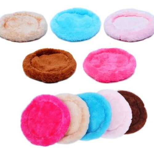 Hamster nest pad small pet guinea pig chinchillas cotton pad rabbit winter warm round cushion