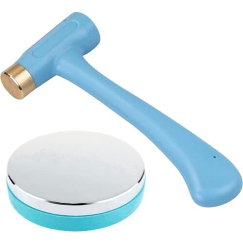 Brass Hammer for Letter Number Metal Stamps Jewelry Stamping Bench Silver Gold Beating Tools Jewelry Knocking Stencil Workbench