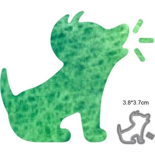 Craft dies Metal Cutting Dies Cut Mold Animals Dog Christmas Decoration Scrapbook Paper Craft Knife Mould Blade Punch Stencils