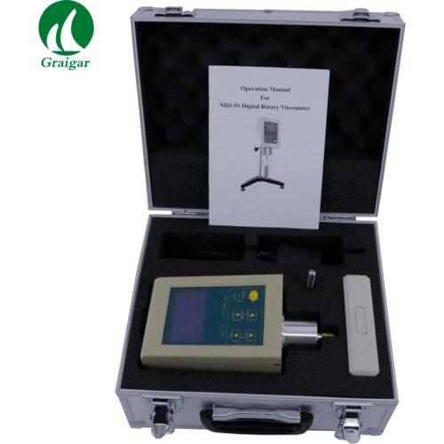 Rotary Digital Viscometer Viscosity Tester NDJ-5S 1~100000 mPa.s