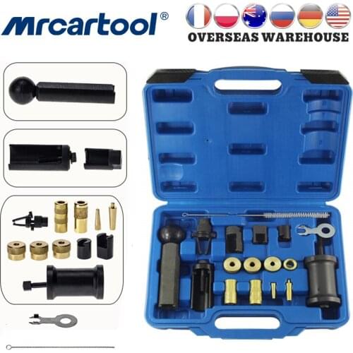MR CARTOOL 18PCS Injector Remover Puller Tool Set For VAG VW Audi FSI Petrol Car Repair Garage Installer Repair Tools Kit