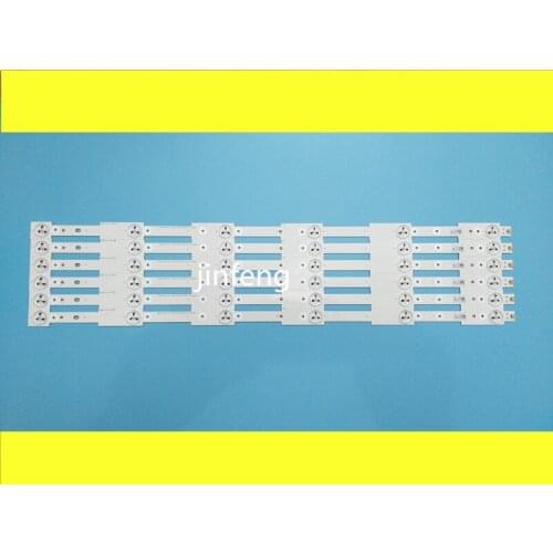 5pcs 32'' 562mm*20mm 6leds LED Backlight Lamps Strips 2013CH320 LVED 3228 w/ Optical Lens Fliter for TV Monitor Panel New