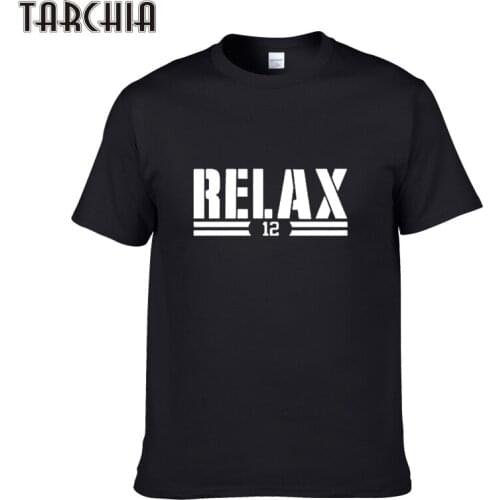 TARCHIA T-Shirt Hip Hop Rap Men Swag T Shirt Harajuku Style Camisetas Fashion Men RELAX Letter Print Casuals Tees Shirt Tops