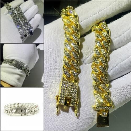 Vecalon Men's Chains