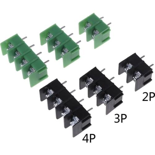 10Pcs 300V/20A 7.62 mm KF7.62 - 2P 3P 4P Screw Terminal Block Connector 7.62mm Pitch