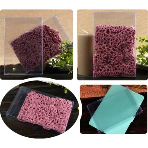300pcs 1.5*10*15cm Wedding PVC Box Clear Gift Craft Cosmetic Display Box Small Jewelry Packing Holder Transparent Plastic Box