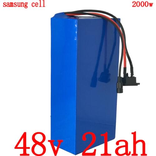 48V 1000W 1500W 2000W E-Bike Battery Pack 48V 20AH electric bike battery 48V 20AH lithium battery use samsung/panasonic/LG cell