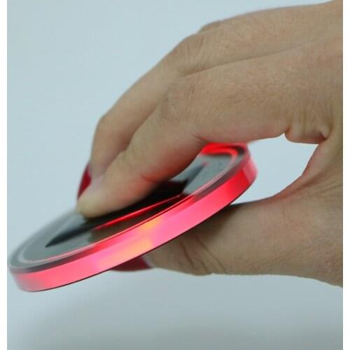 Auto Home LED Cup Holder Bottle Pad Mat Interior Decoratio Light