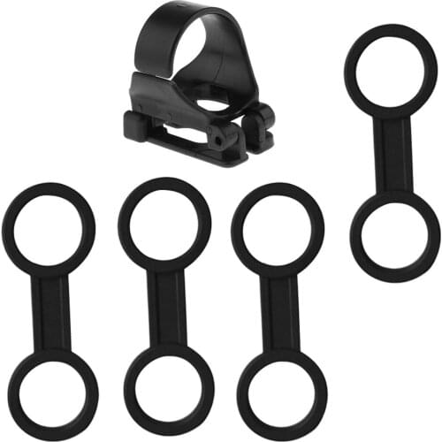 MagiDeal 5pcs Snorkel Breathing Tube Clip Keeper Holder for Attaching to a Dive Mask Breathing Tube Clasp Clip Retainer