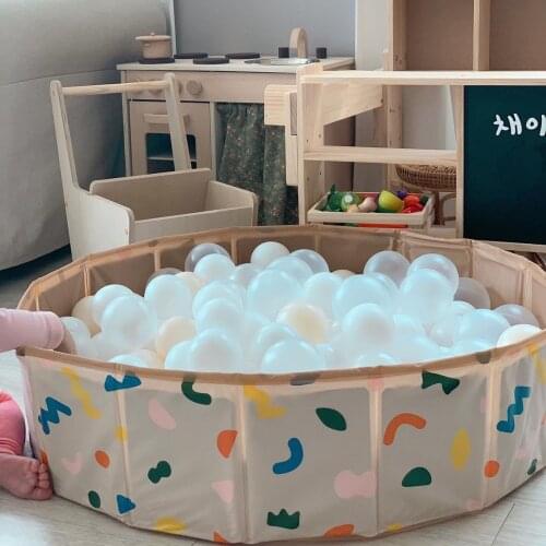 Folding Swimming Pool Kids Ocean Ball Pool Bath Tub Childrens Bathtub Game Dry Pool Baby Indoor Outdoor Play Storage Fence New