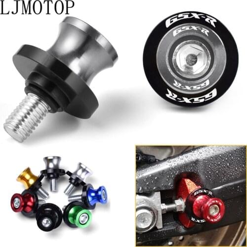 For Suzuki GSXR GSX-R 600 750 1000 1000 R/X gsx-r1000 2003-2021 8MM Motorcycle accessories Swingarm Spools slider stand screws