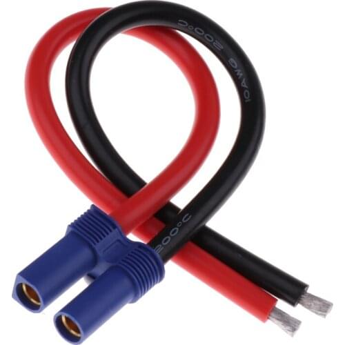 EC5 5.5mm Banana Plug Bullet Connector with 205MM Cable for Battery Motor